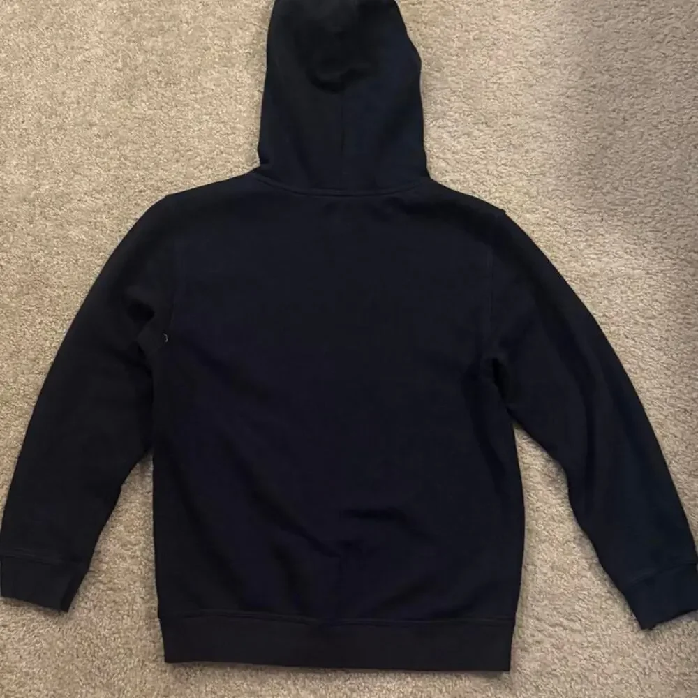Vintage style navy blue gap hoodie kids size large